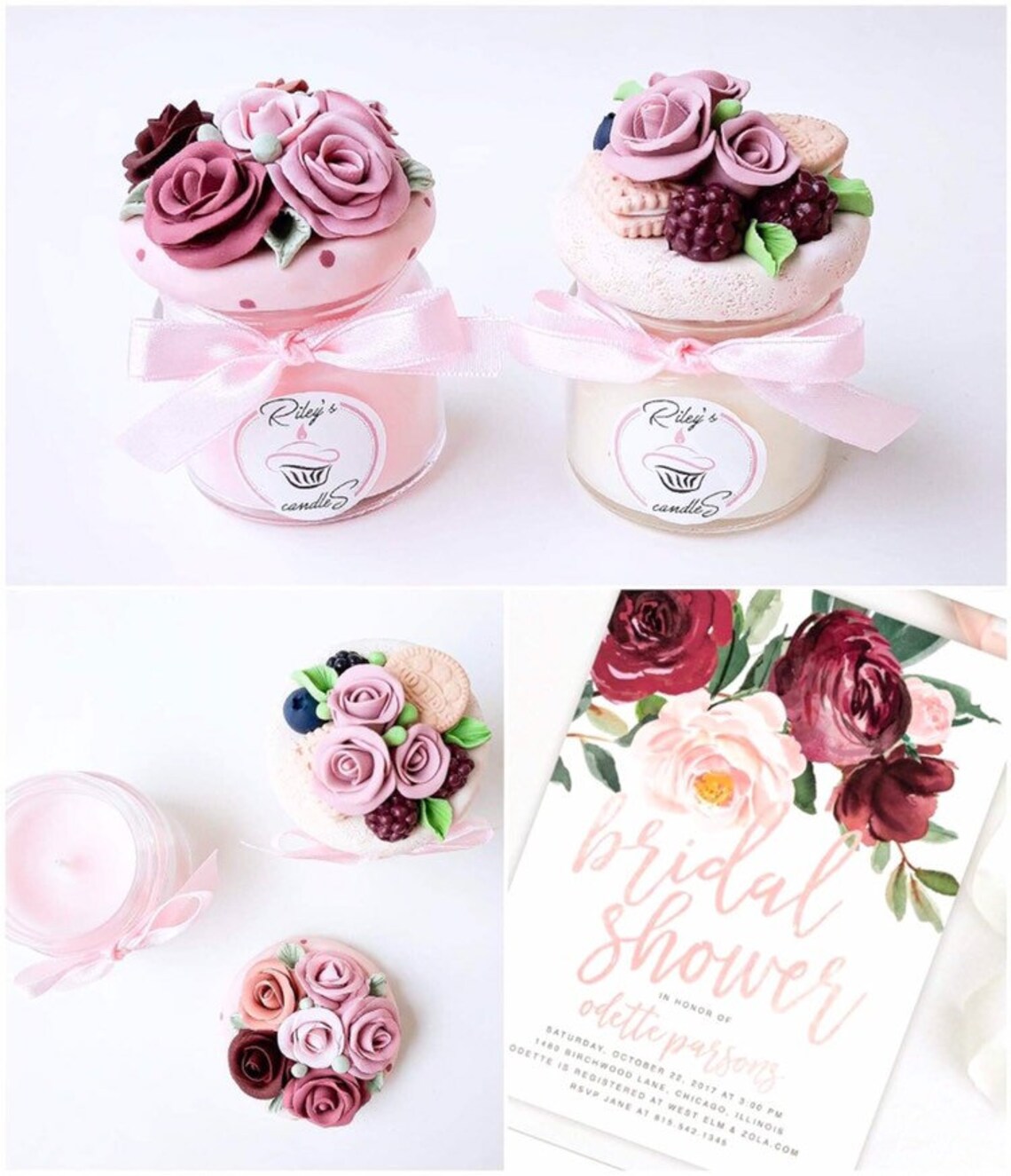 Baby Shower Candle Favors Baby Shower Favor Candles Unique Etsy