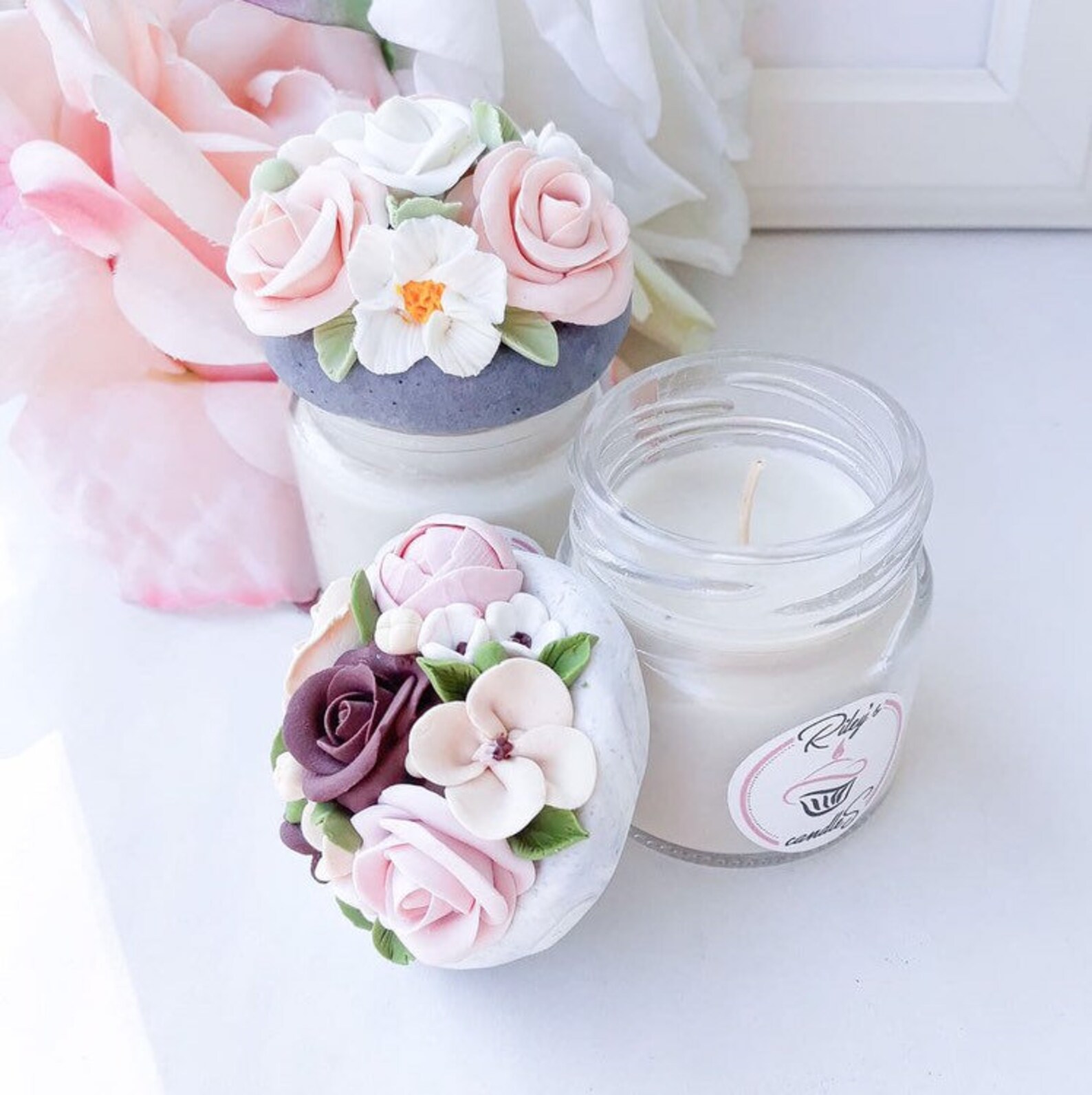 Candle Favors Bridal Shower Candles Unique Bridal Shower Etsy