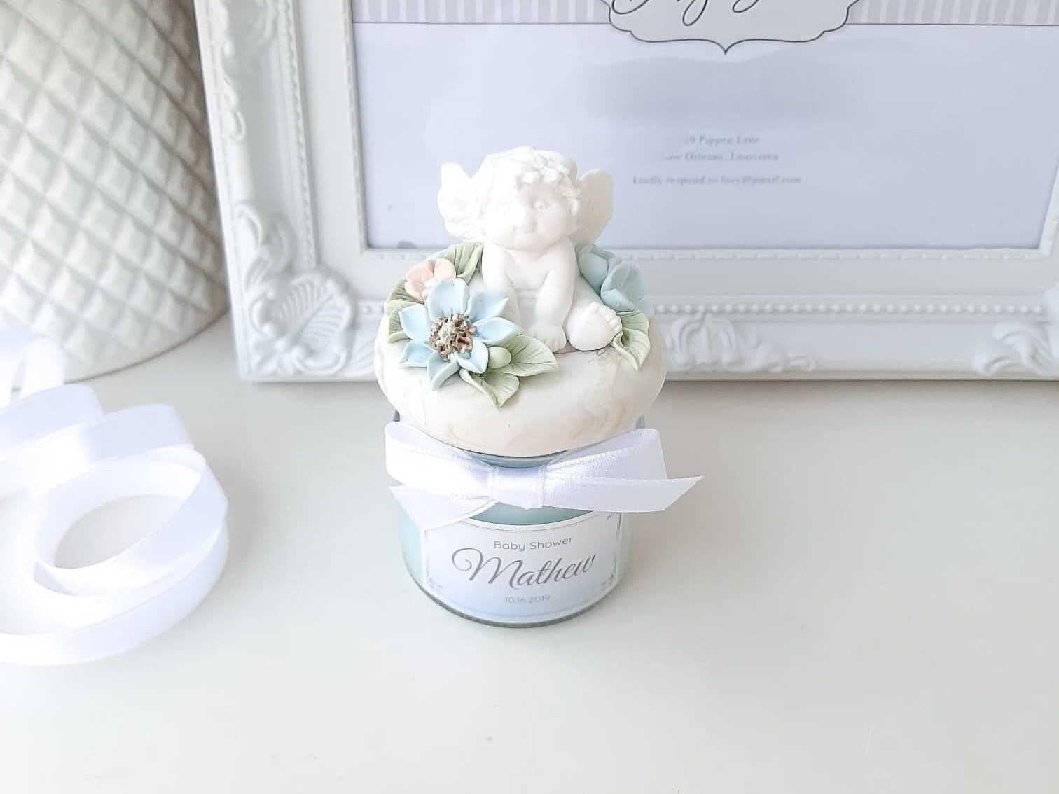 Baptism Favors Boy Baptism Angel Baptism Favors Angel Etsy