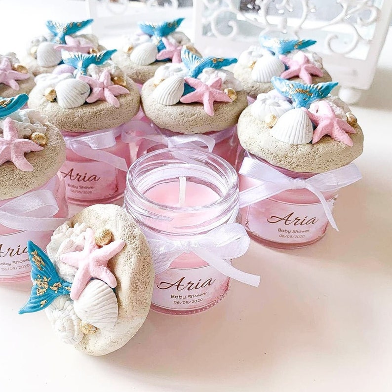 Mermaid Baby Shower Favors Mermaid Party Favors Under The Etsy
