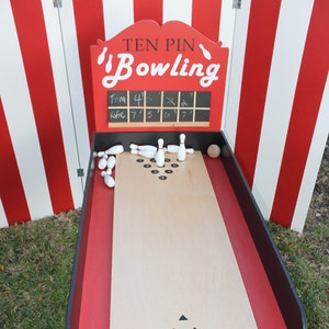 Bowling Game, Lawn Games, Carnival booth Games, Backyard Game, carnival games, Birthday Party Games, backyard game, circus theme party