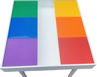 Kids activity table with storage