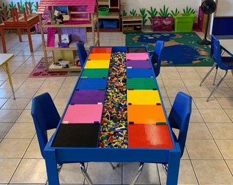 Lego Table Etsy