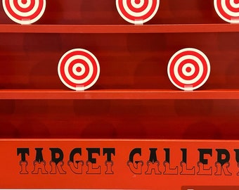 Target Gallery, Duck Shooting Gallery, Dunk a Duck Game, Lawn Game, Carnival Games, Backyard Game, carnival booth games, Birthday Party Game