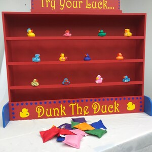 Target Gallery, Duck Shooting Gallery, Dunk a Duck Game, Lawn Games, Carnival Games, Backyard Game, carnival booth game, Birthday Party Game image 10