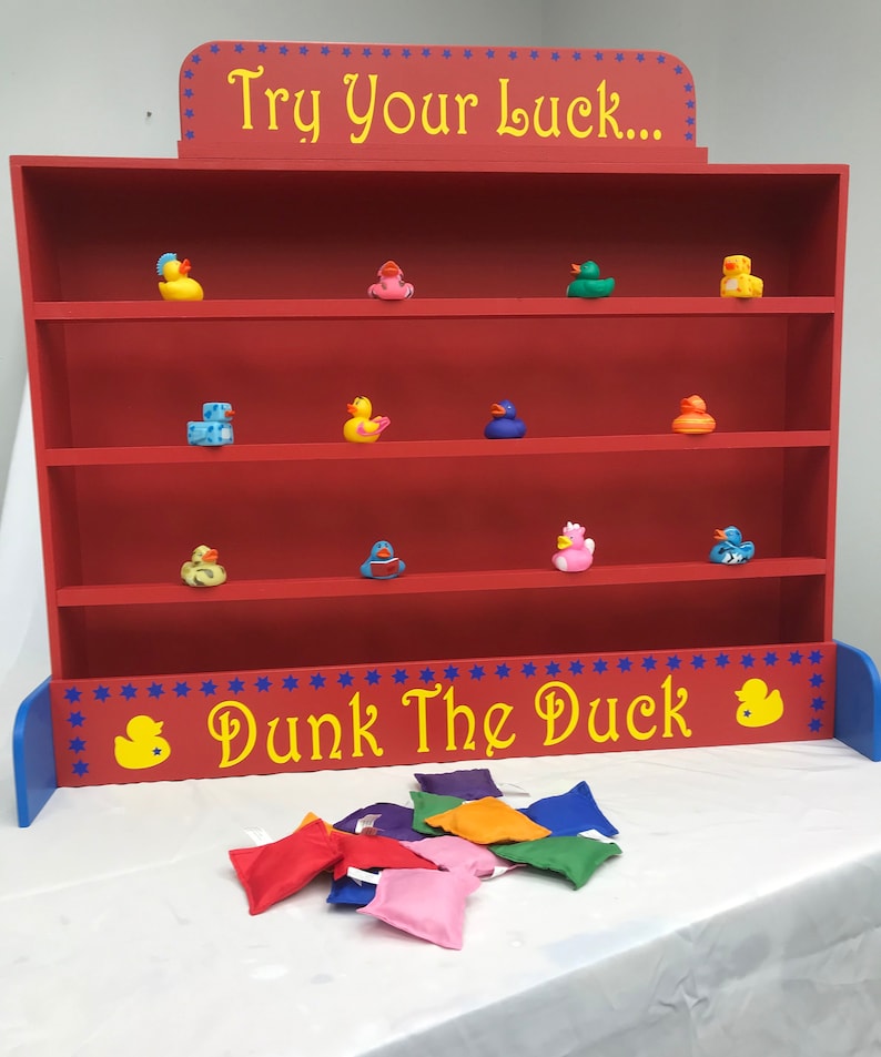 Target Gallery, Duck Shooting Gallery, Dunk a Duck Game, Lawn Games, Carnival Games, Backyard Game, carnival booth game, Birthday Party Game image 10