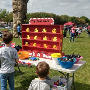 Duck Shooting Gallery, Target Gallery, Dunk a Duck Game, Lawn Game ...