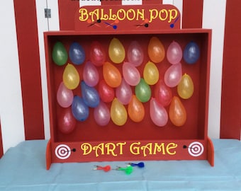 Carnival Games, Balloon Dart Game, Lawn Games, Backyard Games, carnival booth games, trade show games