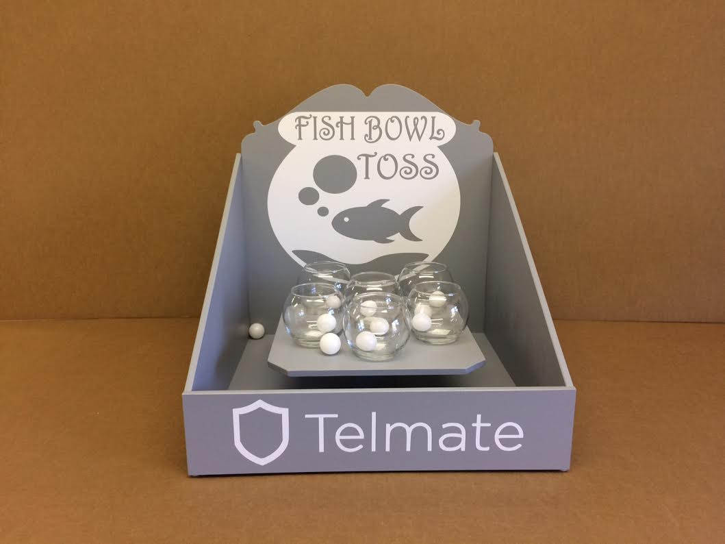 Fish Bowl Toss Carnival Game Target Gallery trade show Lawn Etsy