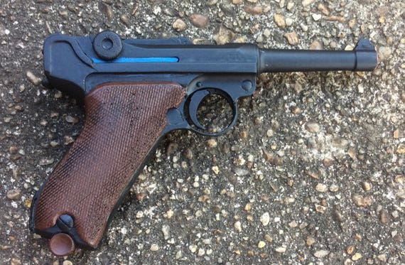 Luger P08 Pistol Resin Replica Battlefield 1 Wwi Wwii Dummy Gun Villain Prop Weapon