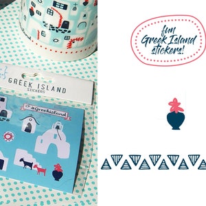 Île grecque - Stickers
