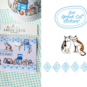 Chats grecs - Stickers