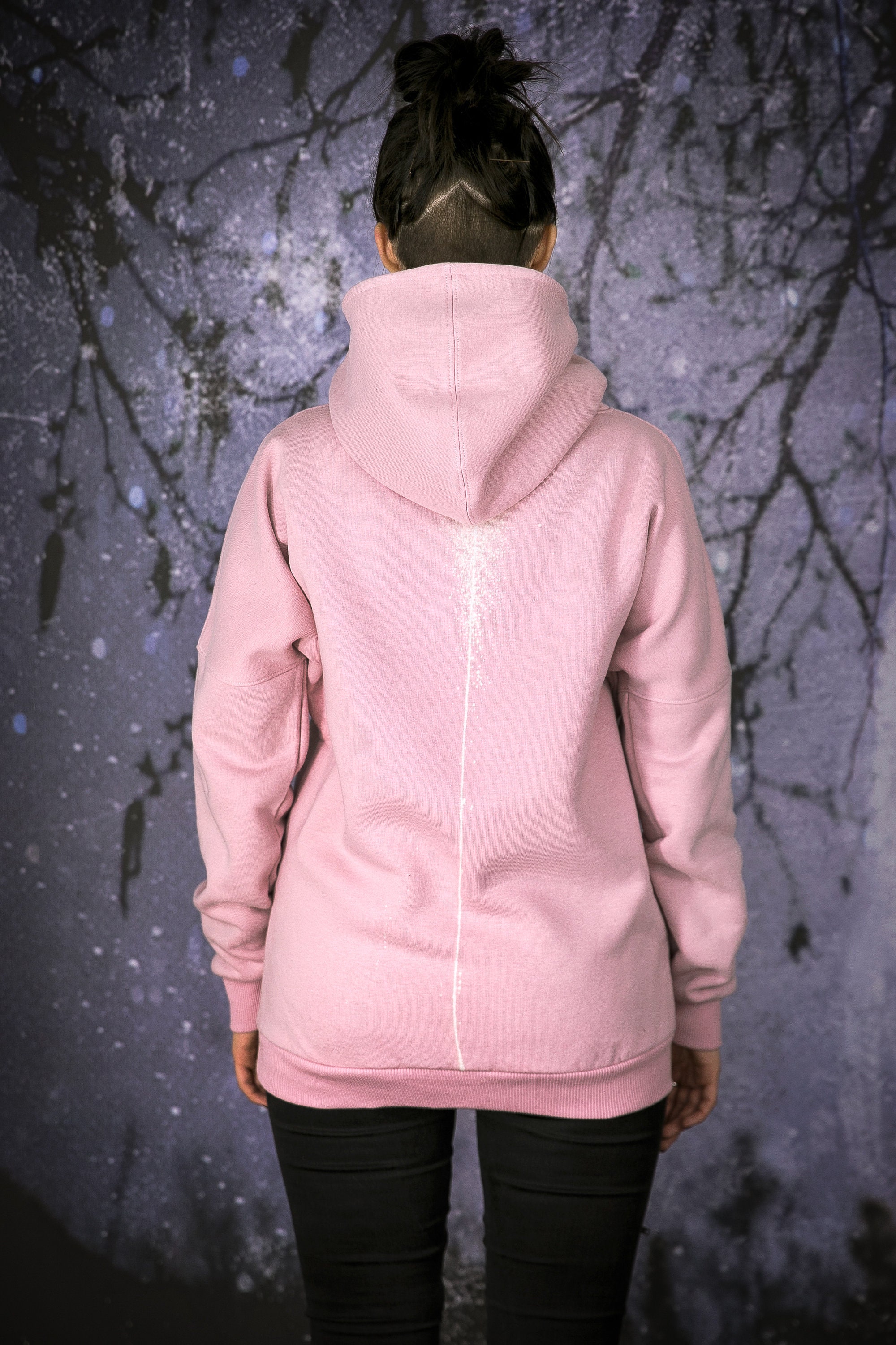 bleached pink sweatshirt