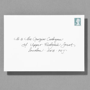 Envelope calligraphy - Envelope addressing - Wedding Envelopes - Modern Calligraphy - Handwriting service