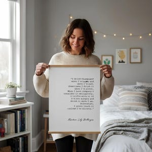 Custom Quote Print | Personalized Typography Wall Art | Minimalist Quote Poster | Unique Gift for Any Occasion