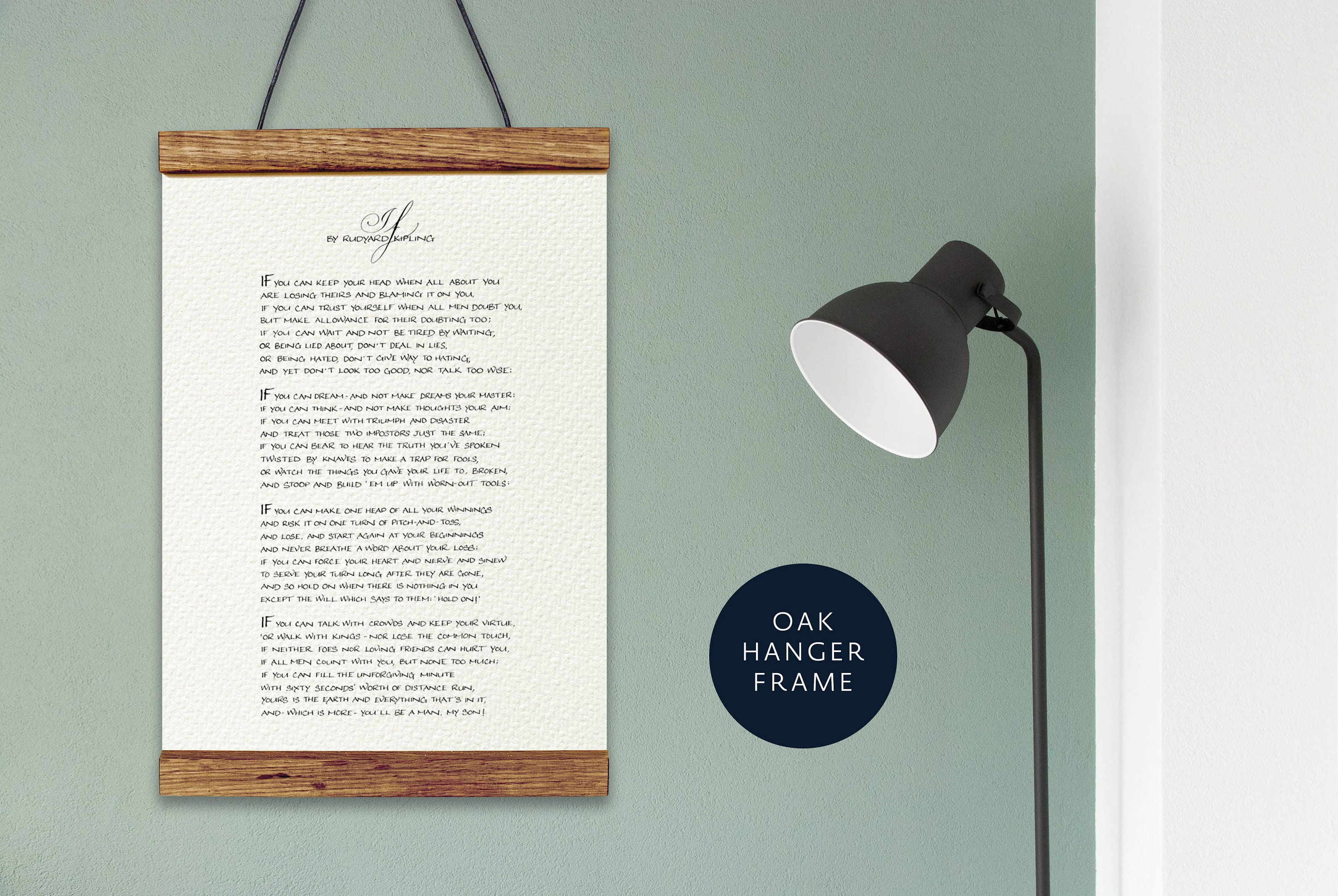 if by rudyard kipling framed