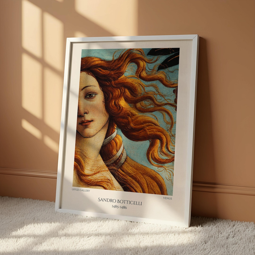 Birth of Venus Art Print | Botticelli Renaissance Wall Art | Classical ...