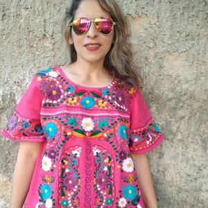 Blusas mexicanas plus size Etsy Mexico