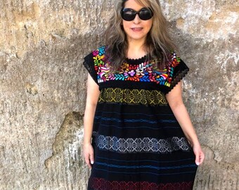 Oaxacan dress plus size Clearance