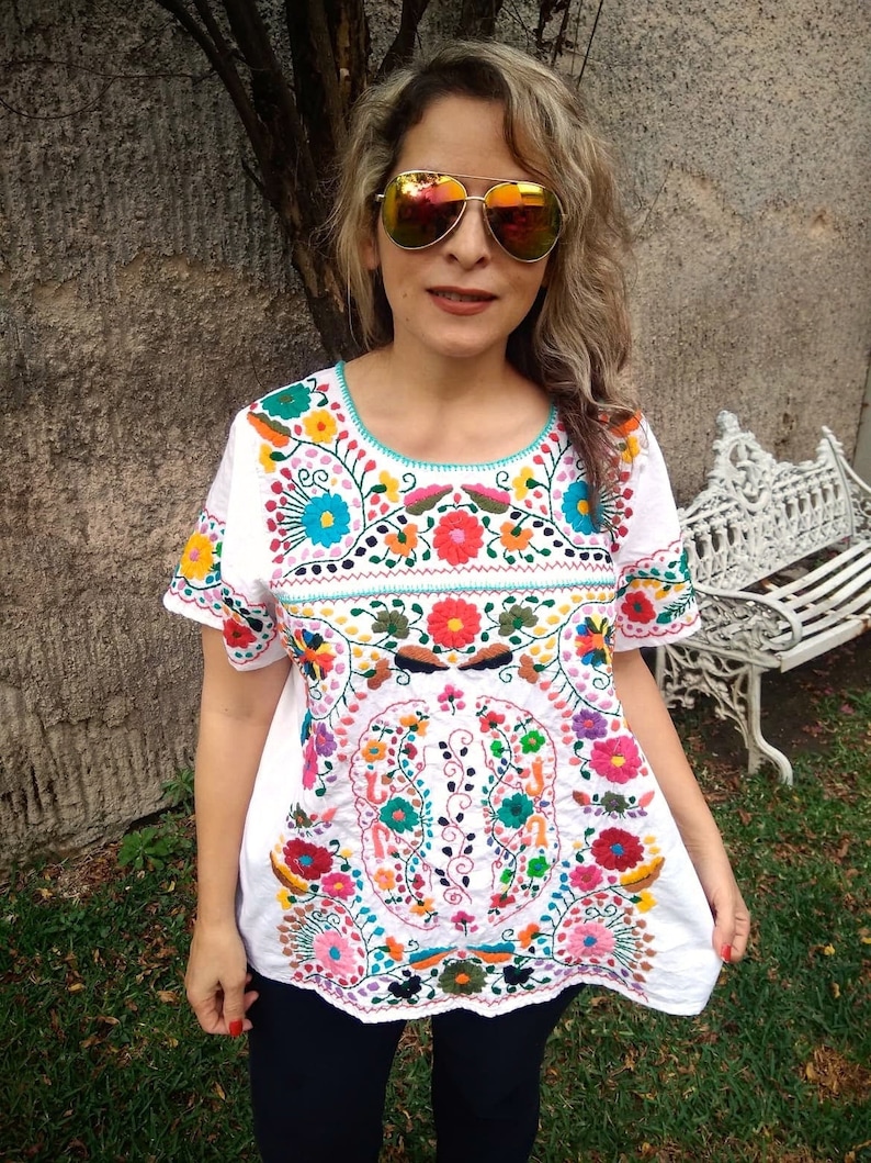 mexican style blouses