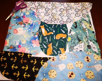 Large PUL remnants (scraps - waste fabric)