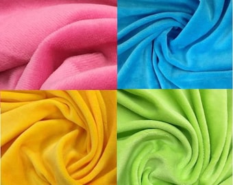 Velour de coton biologique 1/2 mètre