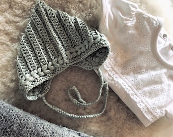 Baby Pixi Hat CROCHET PATTERN Crochet pattern digital PDF download, 1 pattern in German and English