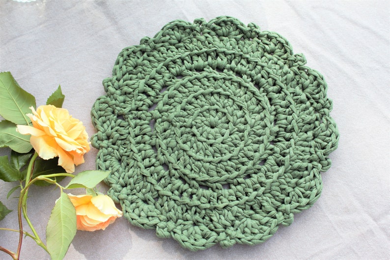 vintage deutsch PDF Crochet Pattern H\u00e4kelanleitung shabby DIY Topfuntersetzter im Bohostyle