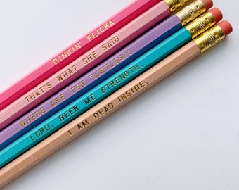 the office 2 | motivational pencils | pencil pack | funny pencils | stationary | funny pencil pack | inspirational pencil pack