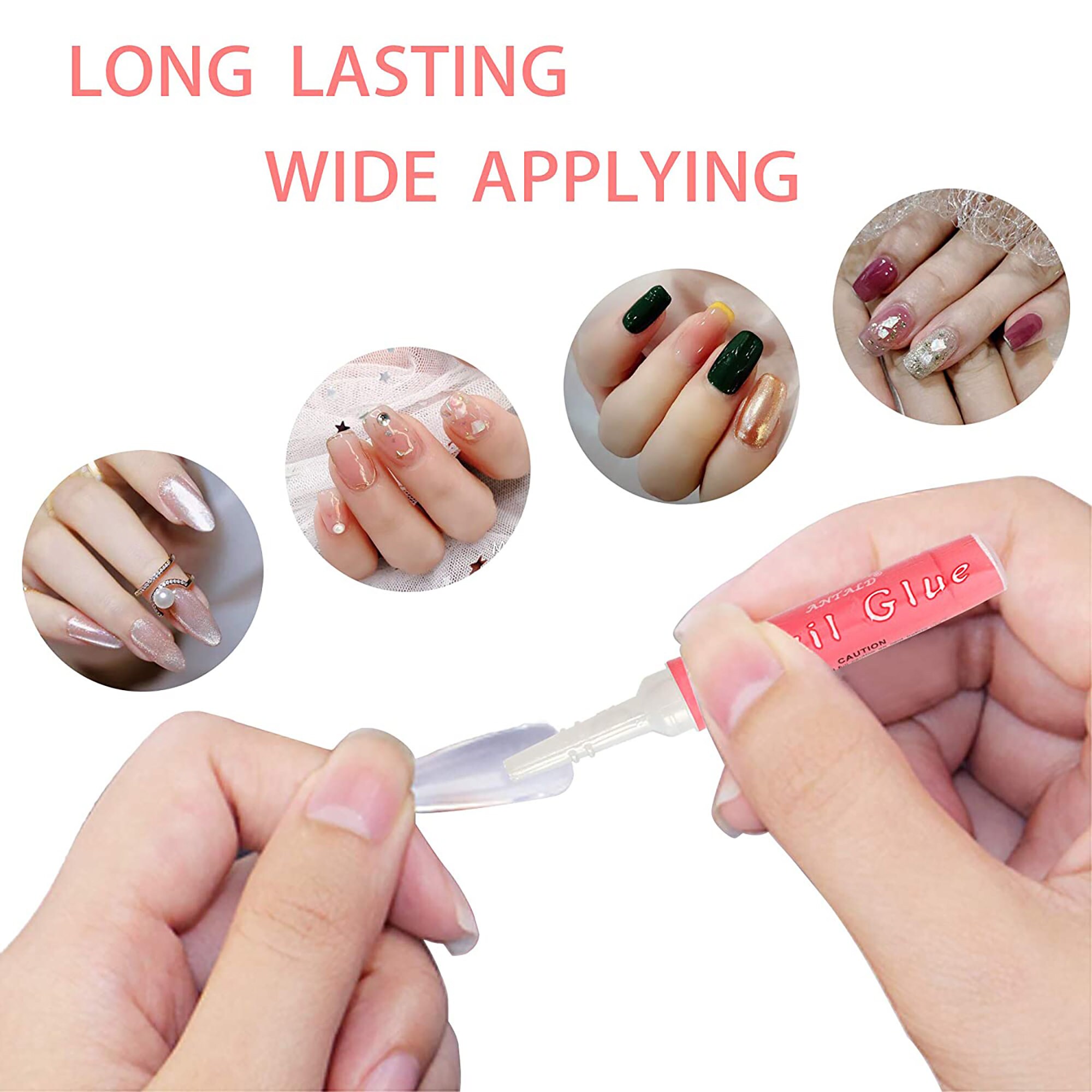 Nail Glue 20 Pieces Nail Tip Glue Beauty False Adhesive Nail Etsy