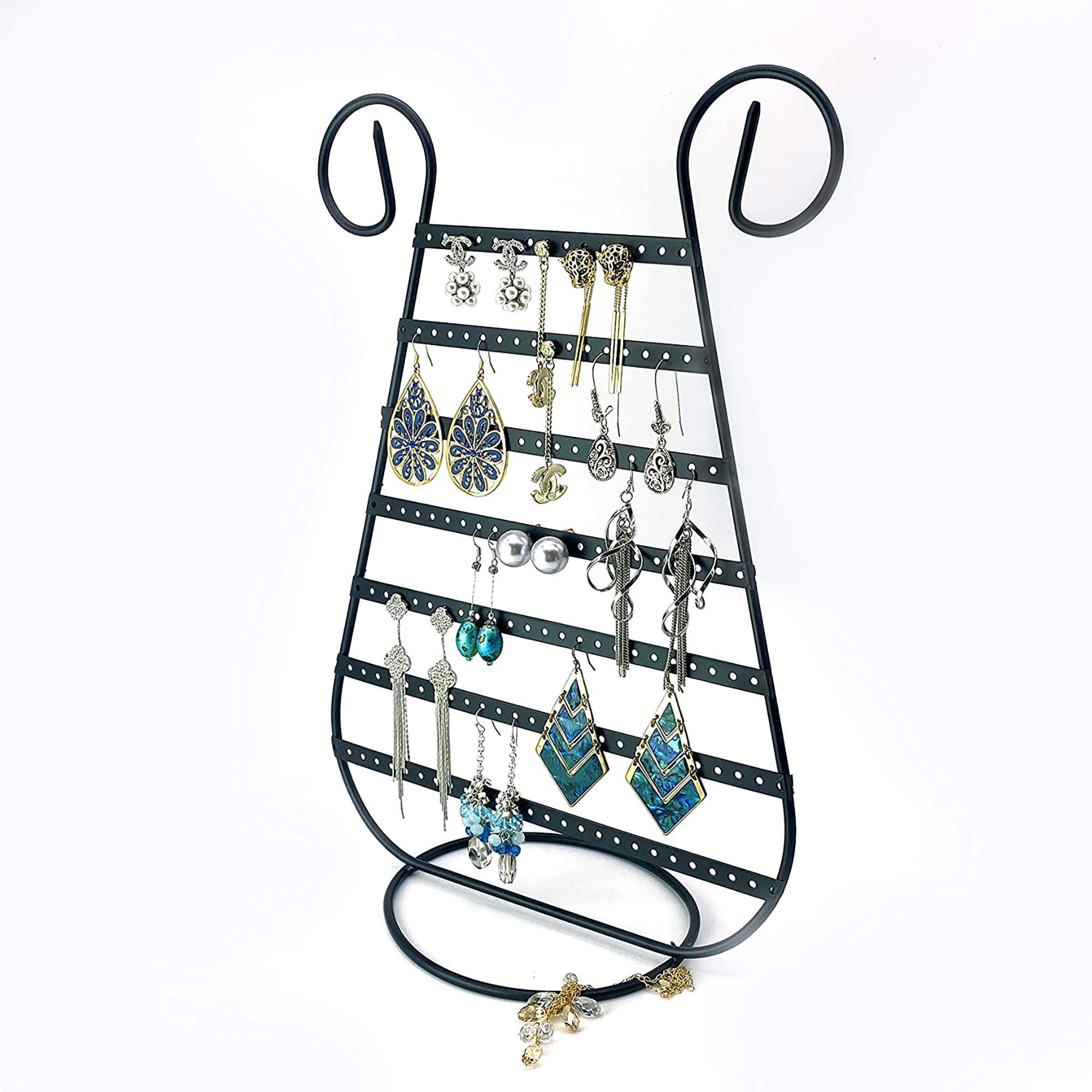 Earring Holder 78 Pairs Metal Earring Organizer Stud Earring Etsy