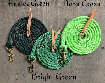 Custom Yacht Lead Ropes with Bolt/swivel snap