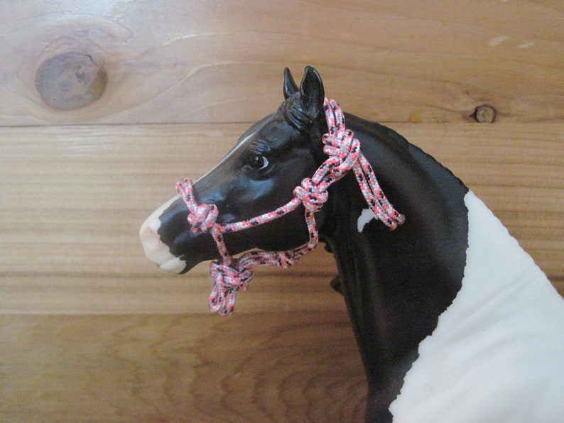 Keychain rope halter breyer horse tack model horse halter Etsy