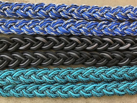 WEAVER - Rênes de Barils Tressées en Nylon