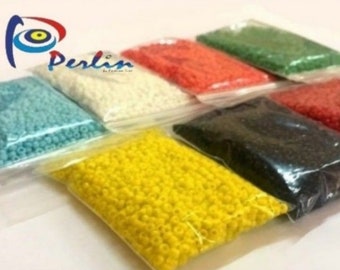 Rocailles Perlen 2mm Opak 20g / 100g Farbauswahl Glasperlen Roccailles, Schmuckherstellung Glass Seed Beads