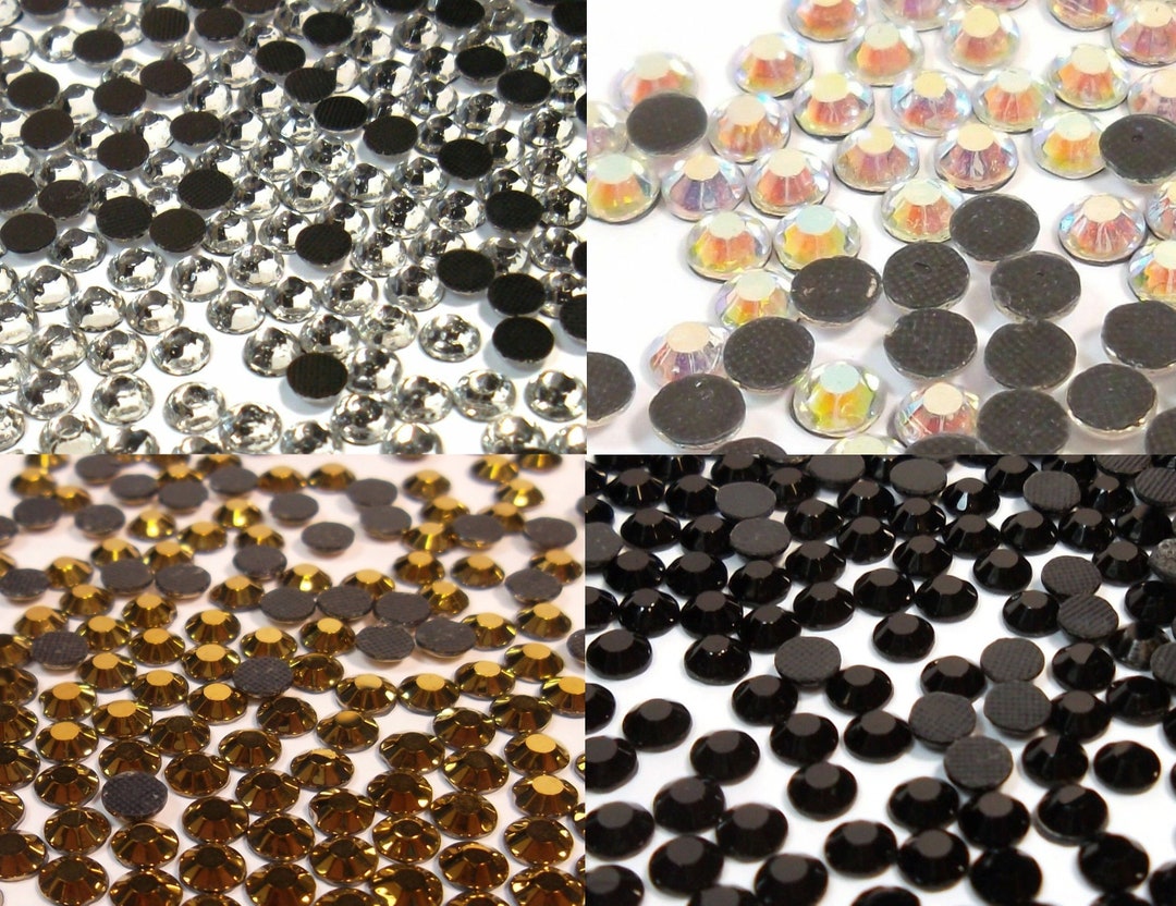 Hotfix Rhinestones 2 Mm SS6 Glitter Stones Gemstones 14400pcs AAA GRADE ...