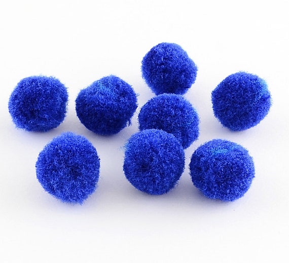 Pompoms Pompom 10 Mm Sewing Craft Border Blue -  Denmark