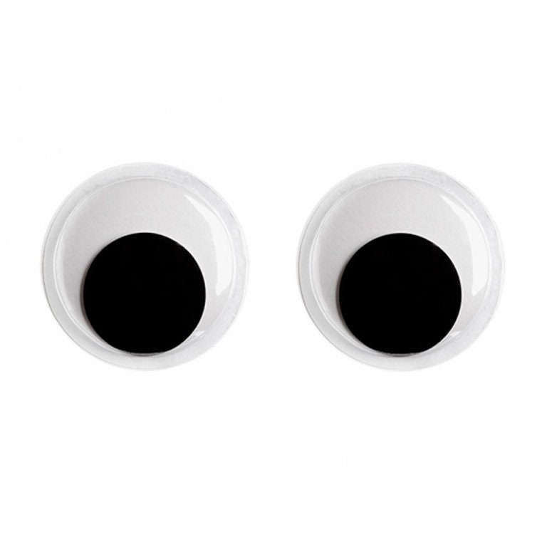 30 Wobbly Eyes 18 mm Craft Eyes Round Goggle Eyes Etsy