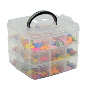 Kinder Bastel Set aus Holzperlen im Box Speichelfest 18 Motiven 180Stk. Basteln Bunte Mischung Natur, Bunte Holz Perlen Set