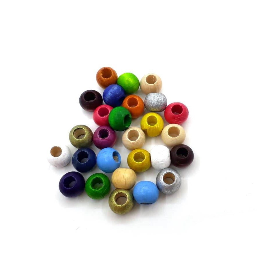 Wooden Beads 6 Mm Wooden Beads Craft Accessories Beads for Crafts  Decorative Beads 