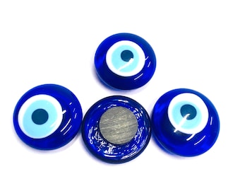 Nazar Boncuk 5 cm Glas Anhänger / Halb Rund Türkei Perlen Evil Eye Blau  Augen Böser Blick Handarbeit Schmuck Deko Geschenk Verbrämung 10stk -   Schweiz