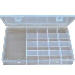 17 compartimenten opbergdoos opbergdoos sorteerdoos materiaal doosorganizer kralendoos instellingsdoos assortimentsdoos container