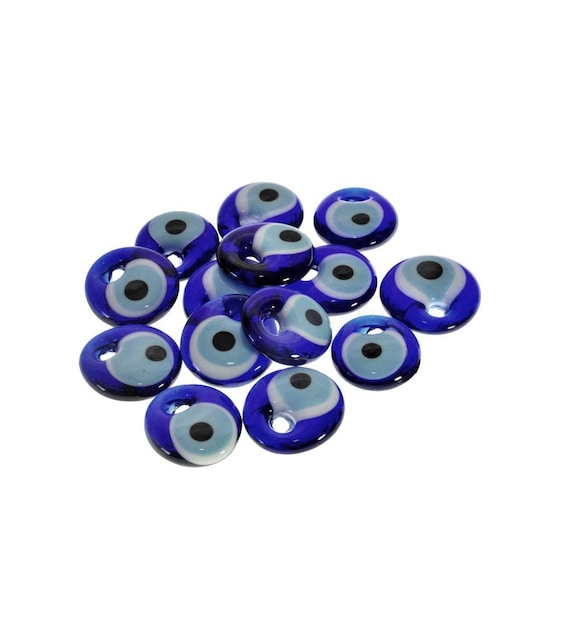 Nazar Boncuk 3/4/5 Cm Glass Pendant / Magnet Turkey Beads Evil Eye Blue  Eyes Evil Eye Handmade Jewelry Decoration Gift Trimming 