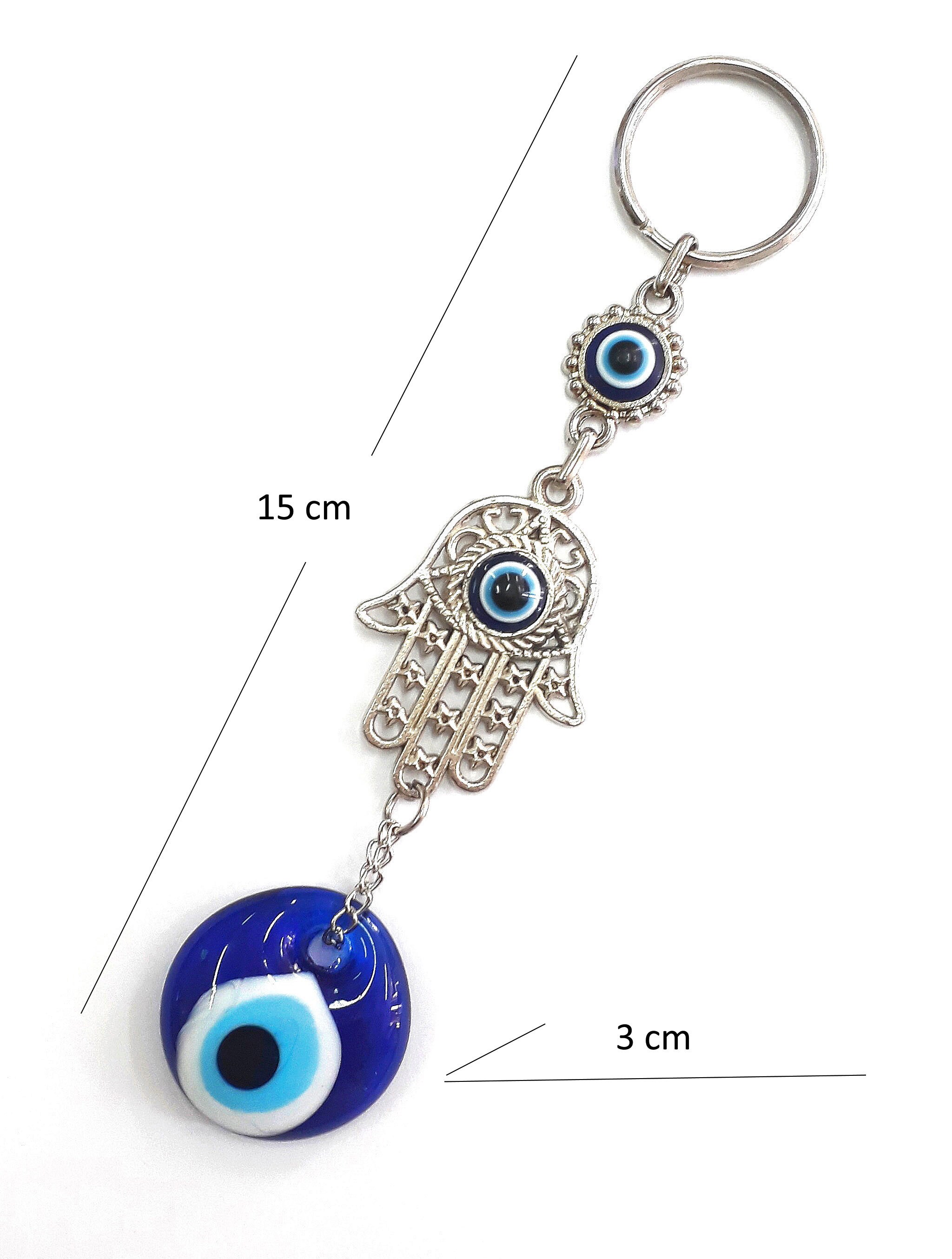 Türkei Nazar Boncuk Wandbehänge perlen Deko Glas Blau Auge