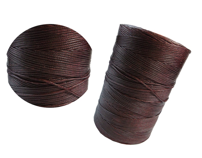 80Meter Waxed Cotton Cord Various Colours Lengths Available Jewelry Making 1-2mm
