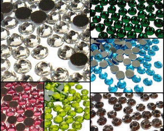 Hotfix rhinestones 3 mm SS10 heat fix glitter stones gemstones for crafts