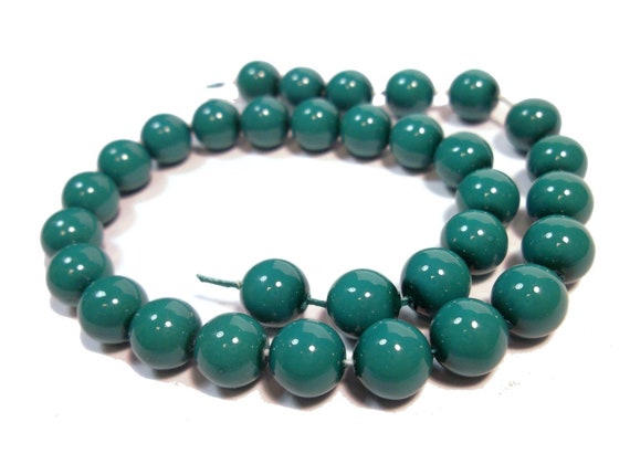 Glasperlen Koralle Optik Italienische BLAU 8mm Rund A GRADE Schmuck BEST G622#2
