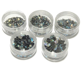 Hotfix rhinestones clear AB Crystal AB set AAA quality for ironing on in 2 mm 3 mm 4 mm 5 mm 6 mm glitter stones rhinestone glass rhinestone beads