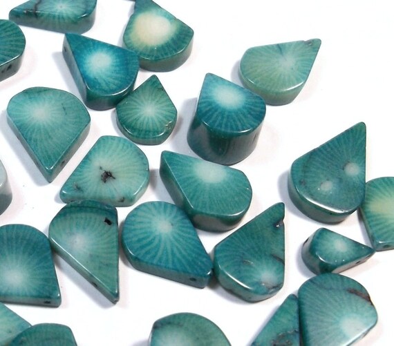 Italienische Natur Koralle Perlen Blau Edelstein Naturstein Tropfen G626 50g