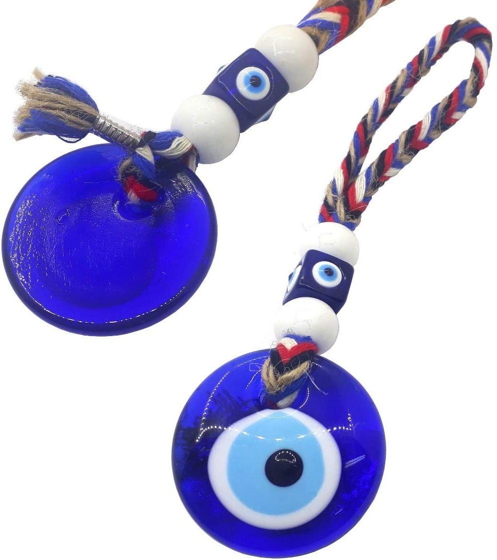 Özberk Hängedekoration Nazar boncuk-6 (Packung, 1 St., 1 teilig), Nazar  Boncuk Boncugu, Evil Eye Wandbehang Boese Auge,Türkisch Blau Auge